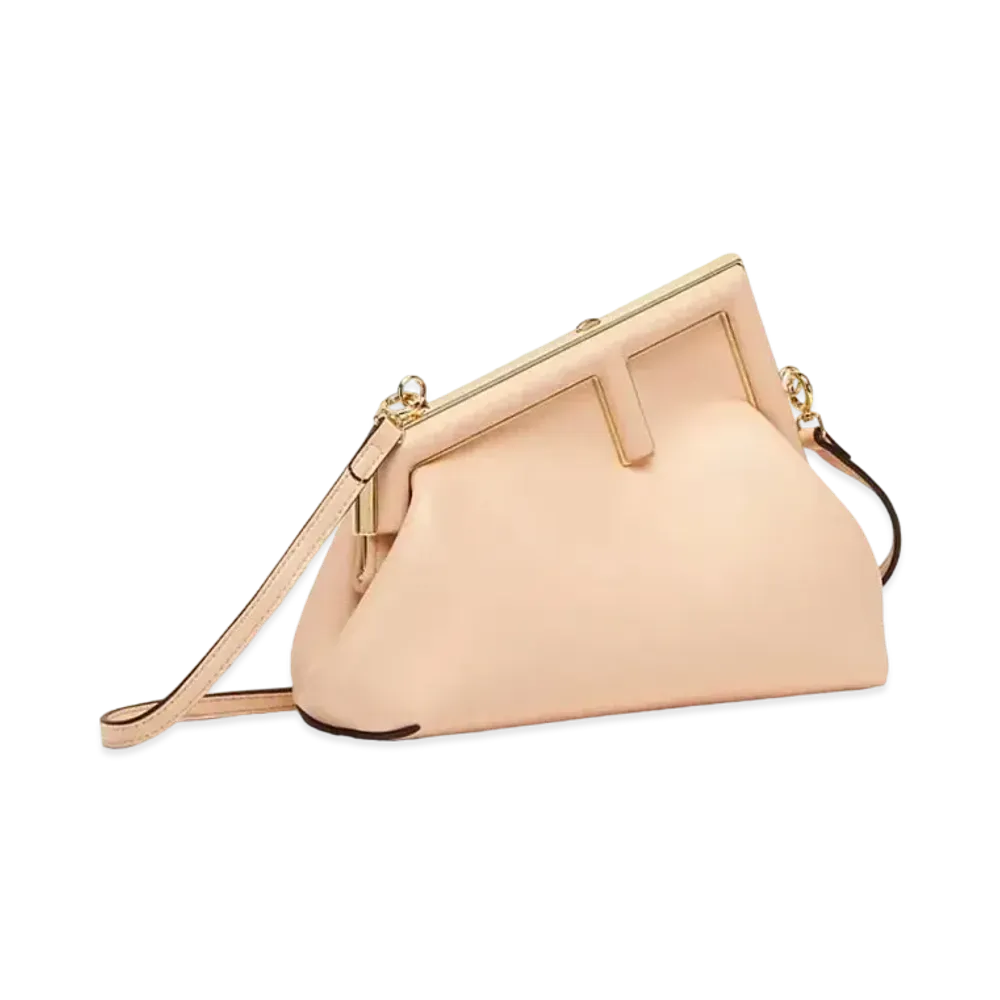 FENDI First Small Leather Bag "Pink"