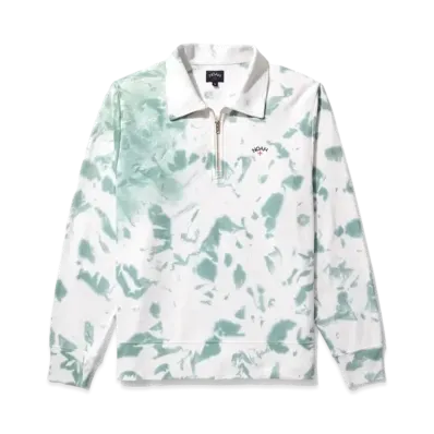Noah Splatter Dye Pullover "Green"