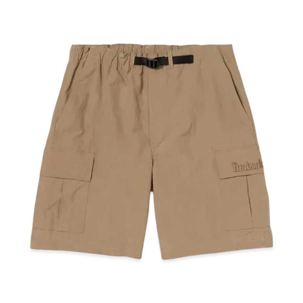 Timberland Allgender Nylon Cargo Shorts "Beige"