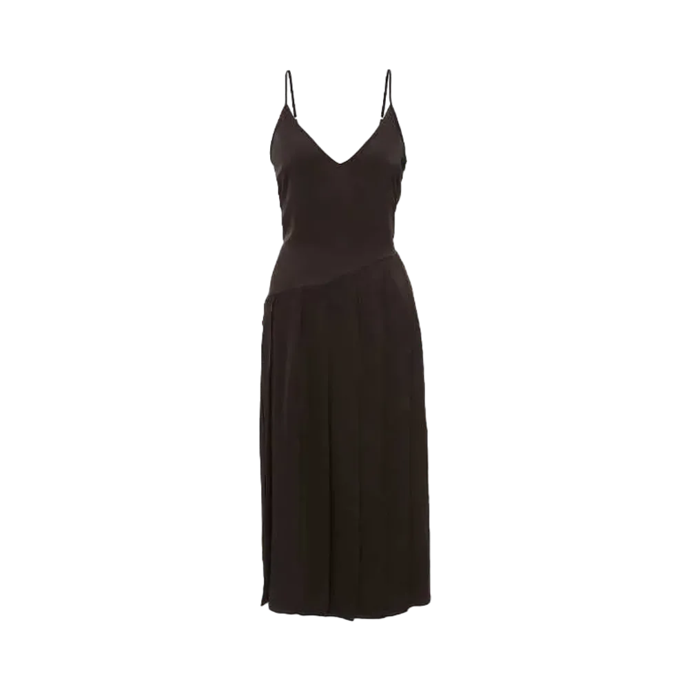 JW ANDERSON Ribbon Panel Dress "Black"