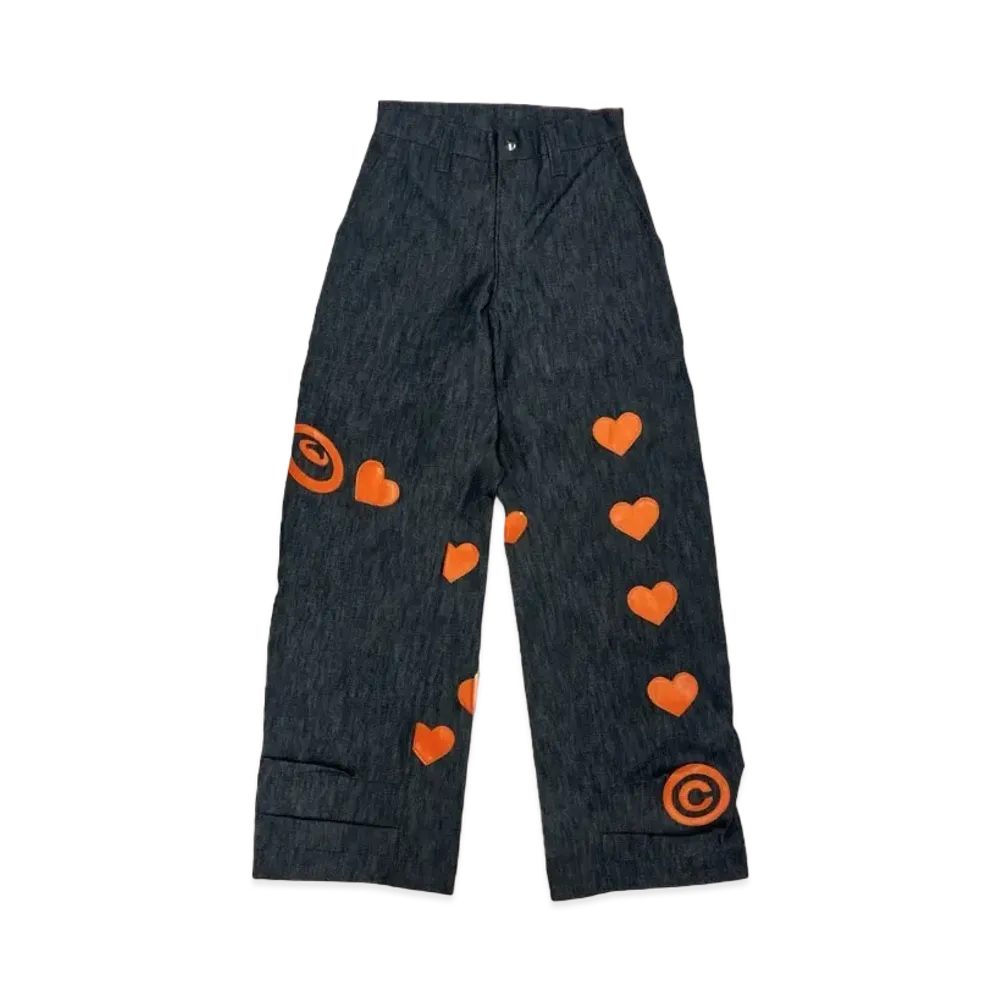 COIN PARKING DELIVERY CPD LOVE Patch Pants #6 "Black"
