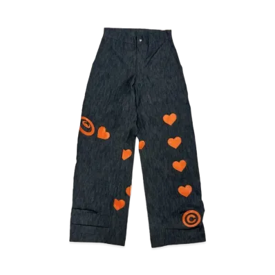 COIN PARKING DELIVERY CPD LOVE Patch Pants #6 "Black"