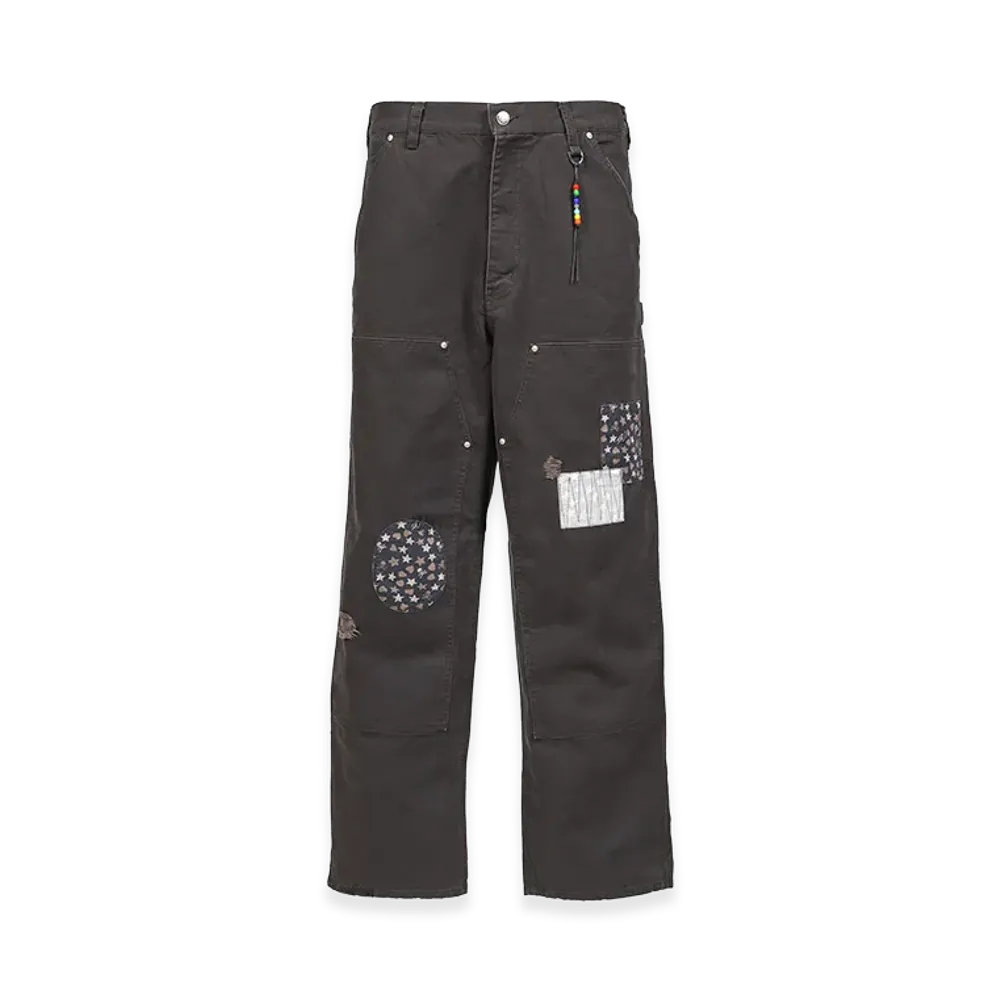 SWJP x mastermind JAPAN DK Carpenter Pants "Black"