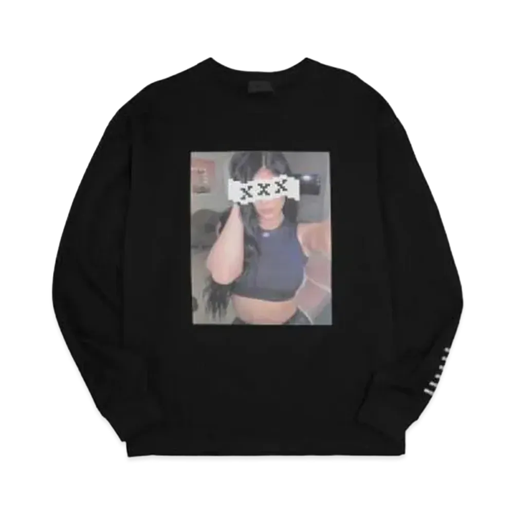 GOD SELECTION XXX LONG SLEEVE T-SHIRT GX-A20-LT-04 "Black"