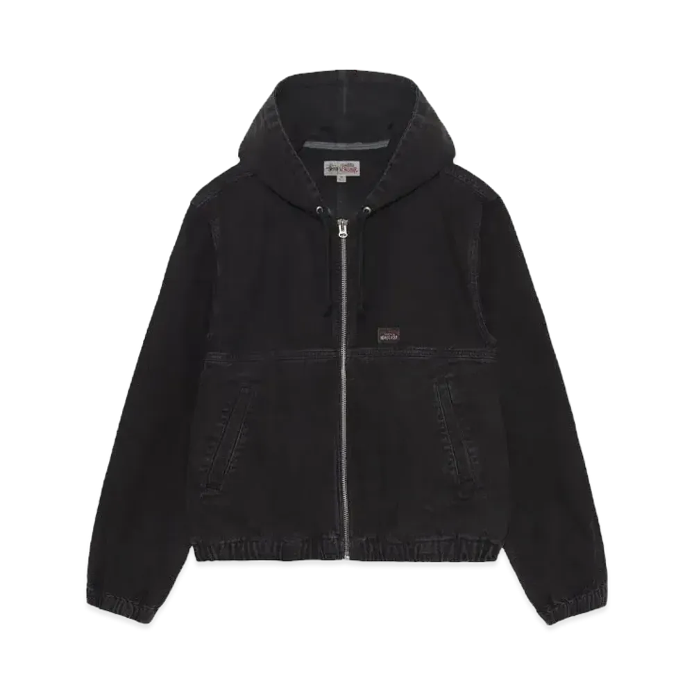 Stussy Work Jacket Unlined Canvas "Black"