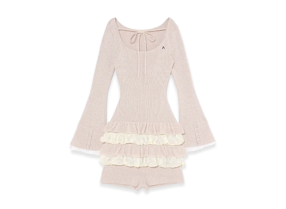 ANDMARY Women's Aletta Frill Mini Dress 