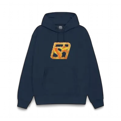 Stussy Blaze Hoodie "Navy"