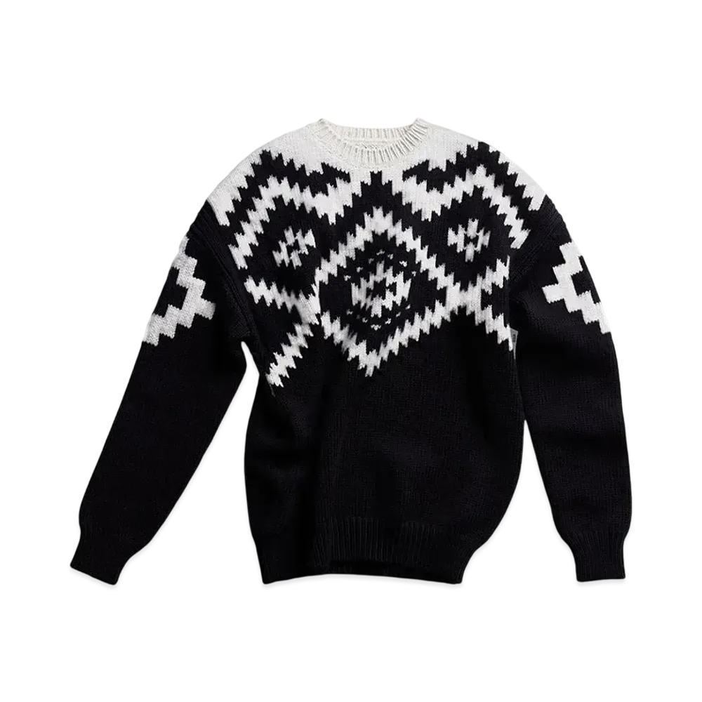 CANADA GOOSE SNOW GOOSE Saga Crew "Black/Cream"