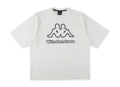 WIND AND SEA x KAPPA S/S Omini Tee "Gray White"