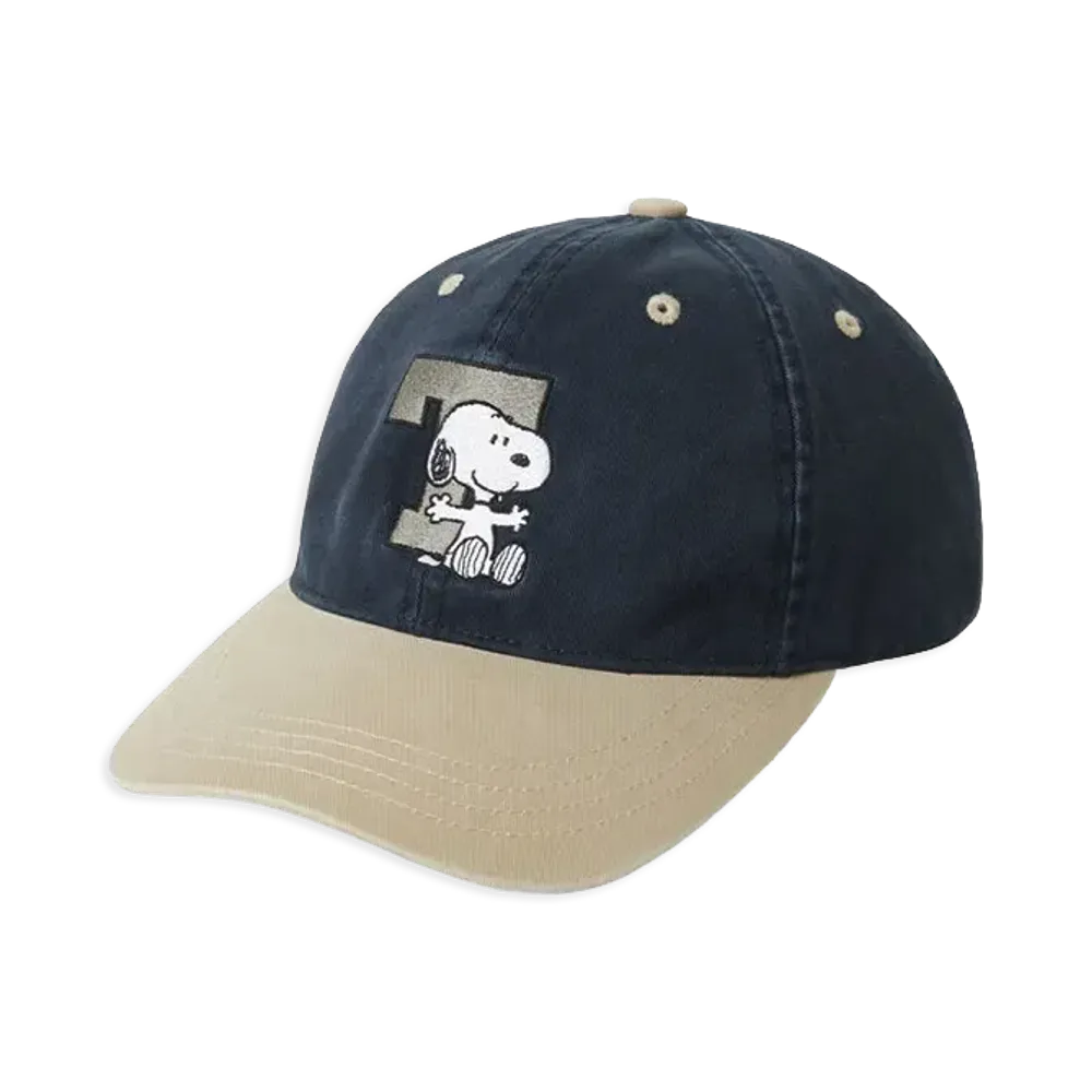thisisneverthat x PEANUTS Two Tone Cap "Navy"