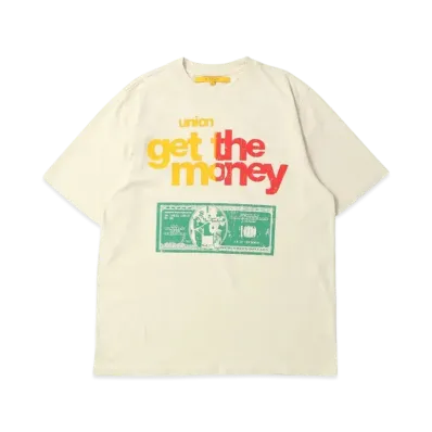 UNION Mo Money Tee "Bone Pigment"