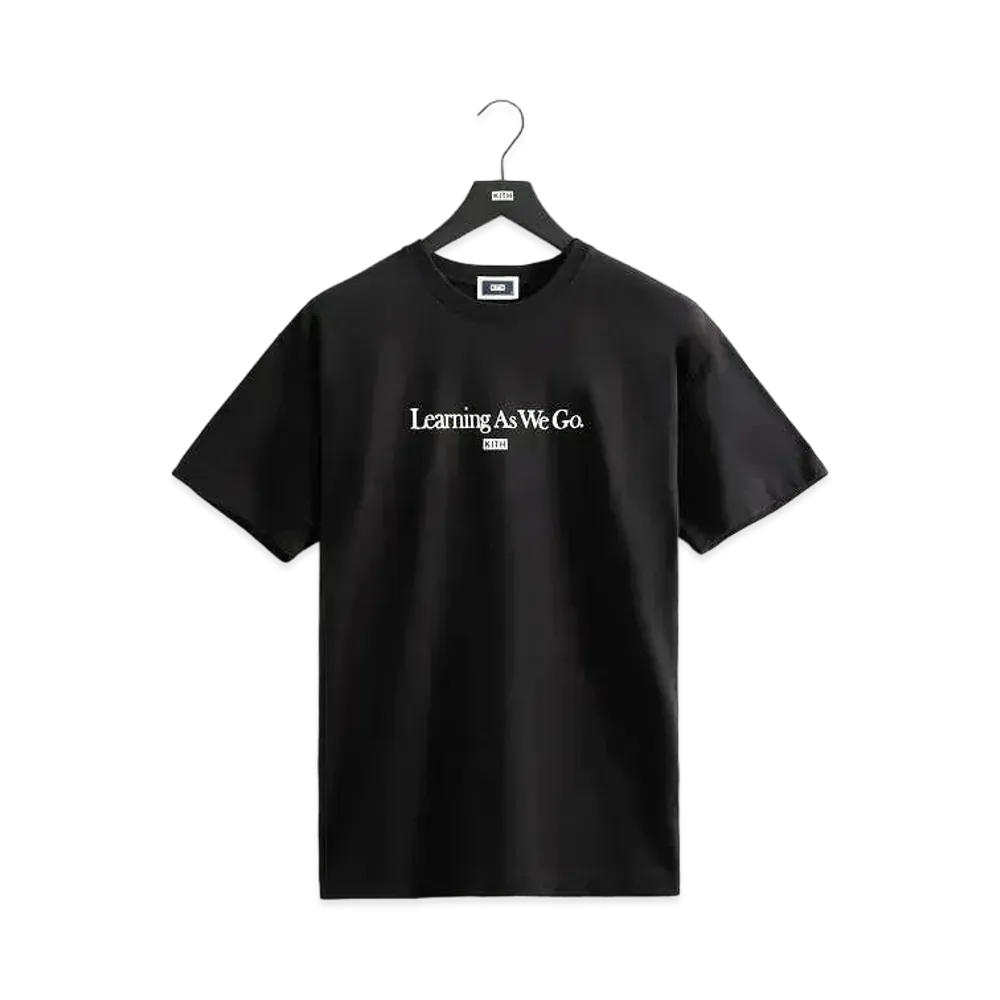 Kith Learning As We Go Tee "Black"