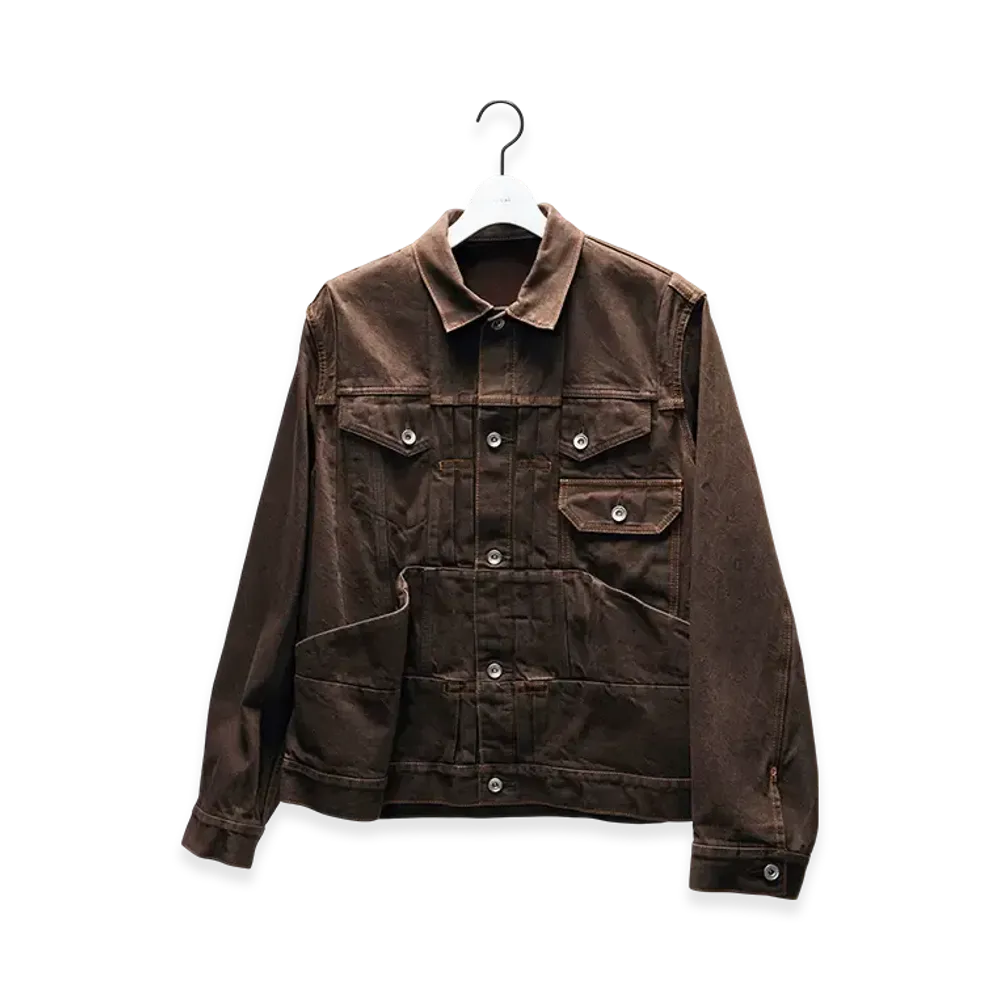sacai Denim Jacket "Brown"