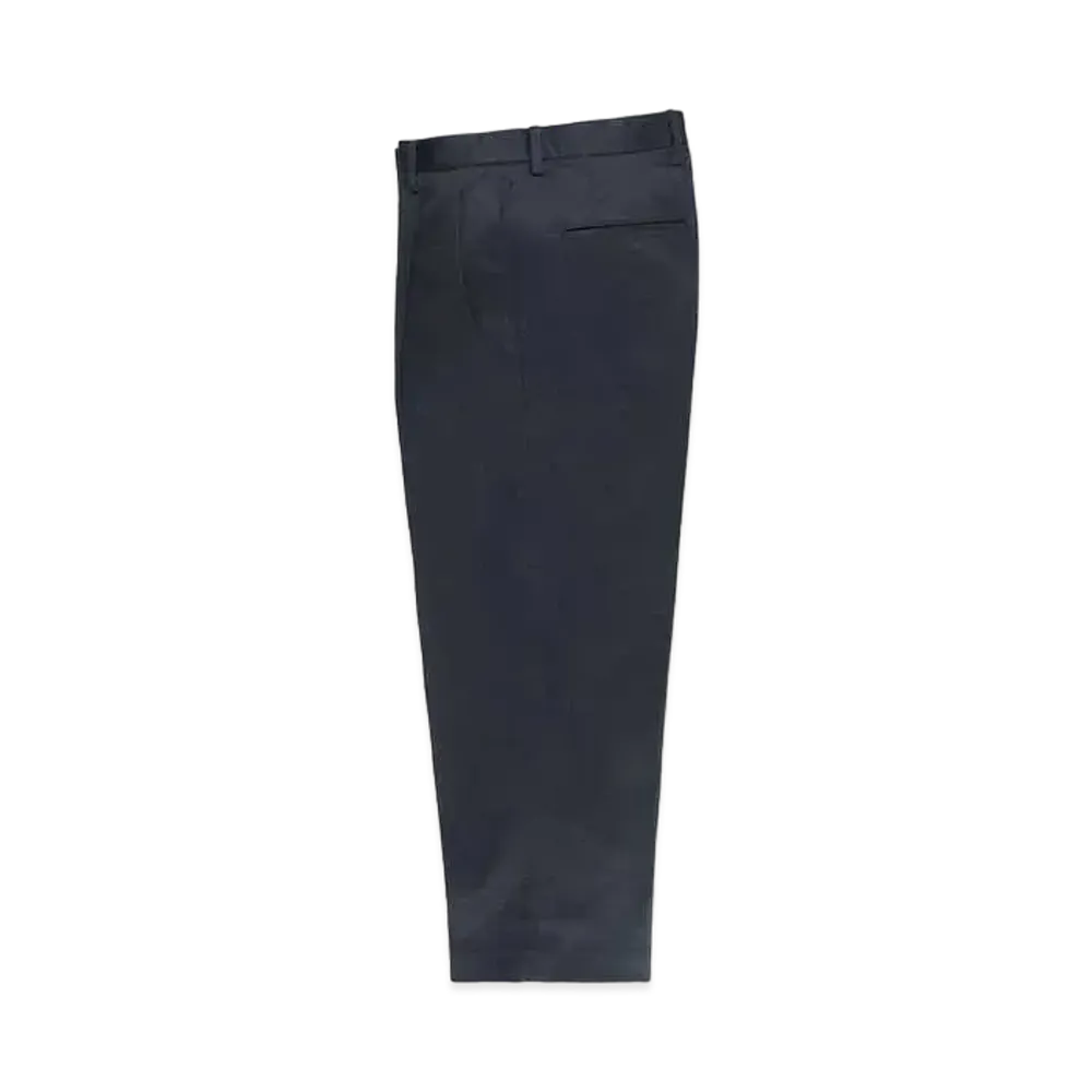 WACKO MARIA Double Pleated Chino Trousers "Navy"