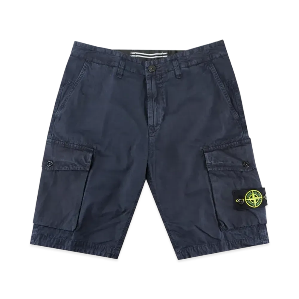 Stone Island L07WA T.CO+OLD Bermuda Shorts - 21SS "Navy Blue"