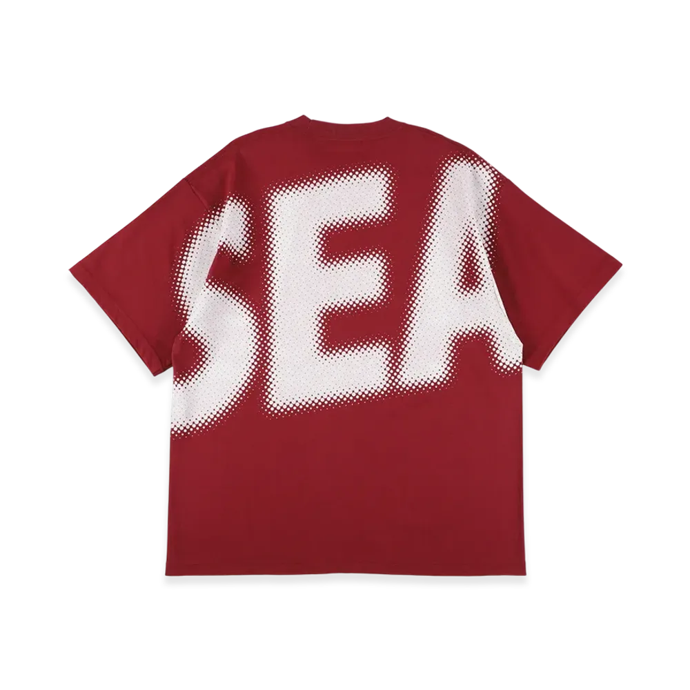 WIND AND SEA Big S/S Tee "Burgundy"