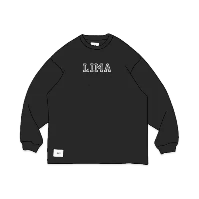 WTAPS Academy / LS / Cotton / LIMA "Black"