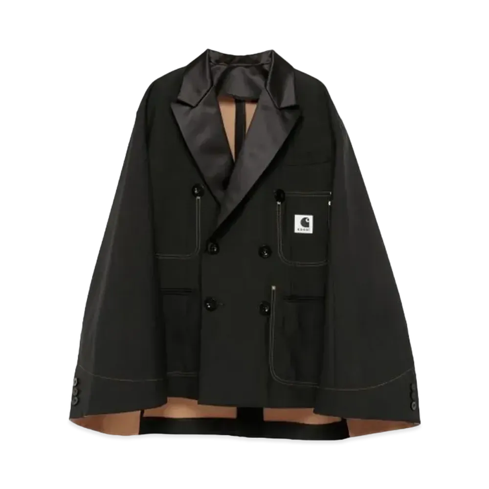 Carhartt WIP × sacai Suiting Bonding Jacket "Black"