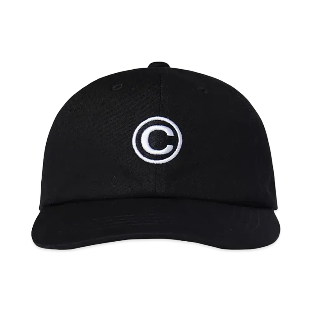 CITY COUNTRY CITY EMBROIDERED LOGO COTTON CAP C "BLACK"