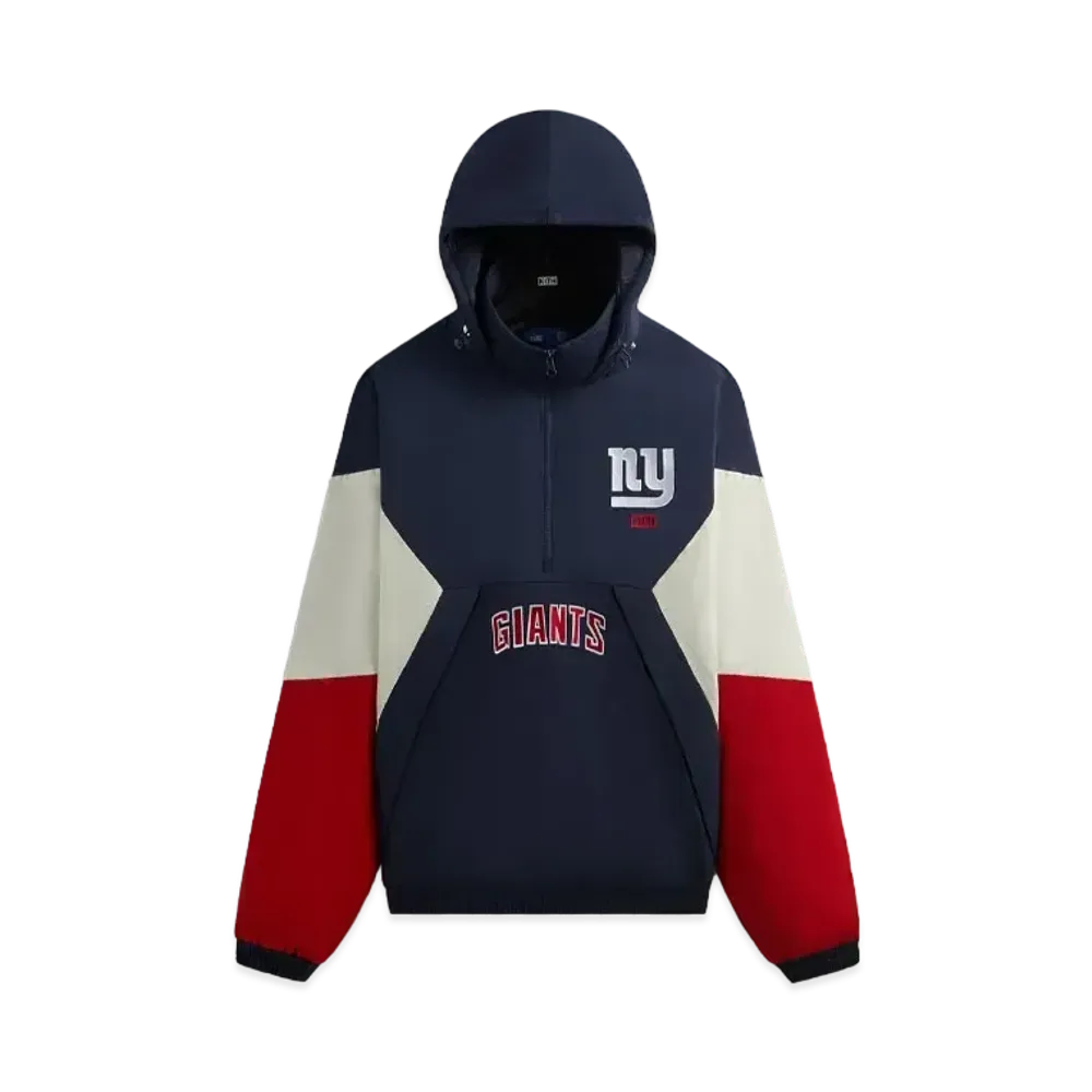 Kith & '47 For The NFL: Giants Quarter Zip Anorak With Hood "Nocturnal"