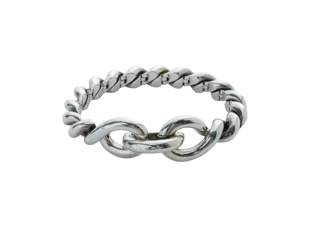 Hermes Torsade MM Bracelet (SV800) "Silver"