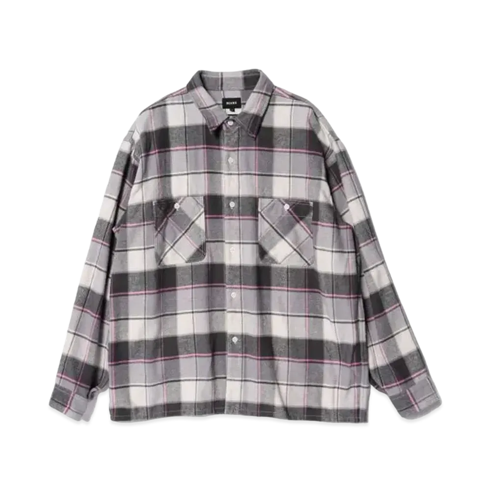 BEAMS Jazz Nep Shirt "Gray"