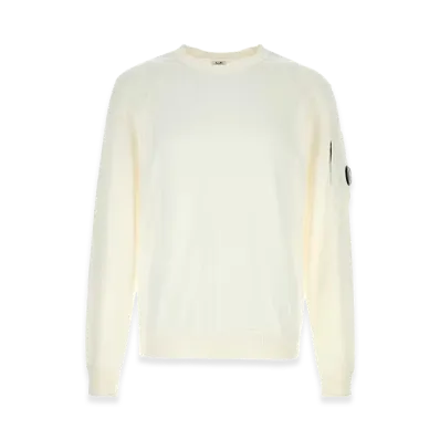 C.P. Company Sea Island Crew Neck Lens Knit "Gauze"