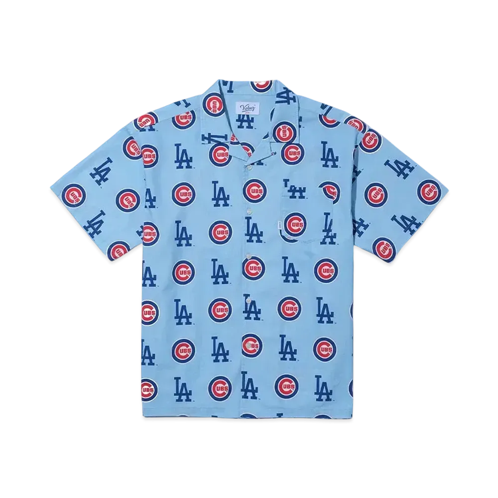 KEBOZ x MLB Tokyo Series Shirt "Blue"
