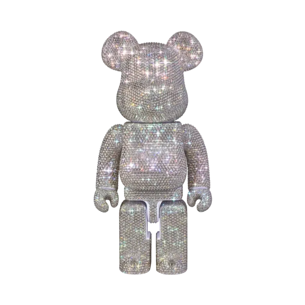 MEDICOM TOY "BEARBRICK" Swarovski 130 Years Anniversary 400%