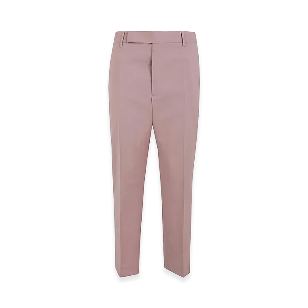 Rick Owens Women's Astaires Cropped Trousers "Pink"