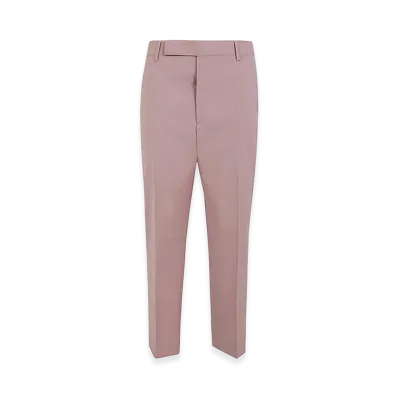 Rick Owens Women's Astaires Cropped Trousers "Pink"