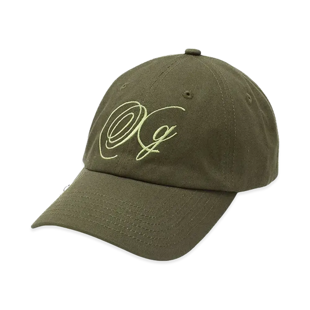 X-Girl Women's Charm Accent Xg Logo 6Panel Cap "Olive"