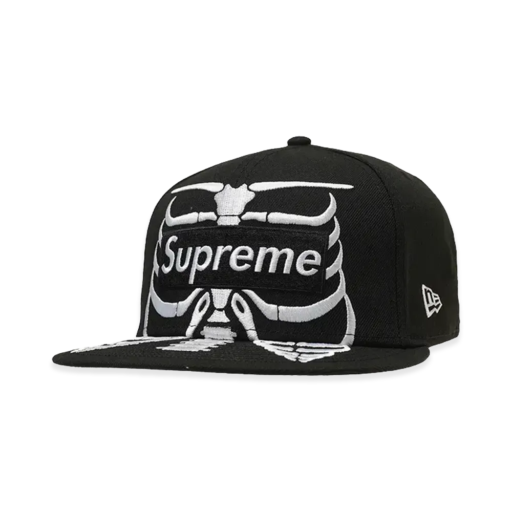 Supreme Bones Box Logo New Era "Black"