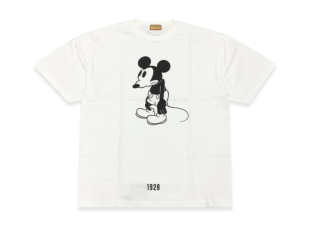 【M】HUMAN MADE 京都店限定 ミッキーシャツ HUMAN MADE 1928限定 京都限定 ディズニーコラボ ミッキーTシャツ