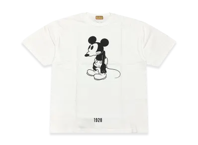 HUMAN MADE x Mickey Mouse Graphic T-Shirt #1 1928 Kyoto Exclusive "White"