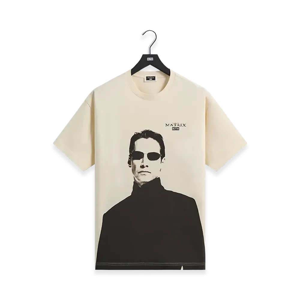 Kith x The Matrix Neo Tee "Sandrift"