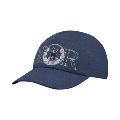 Dior and Hylton Nel Cap Cotton "Navy Blue"