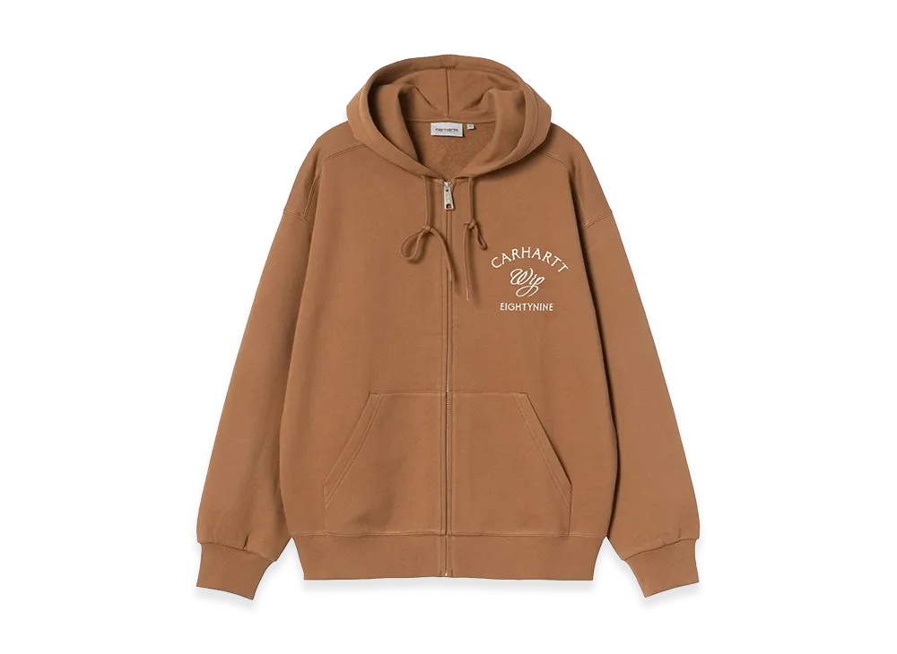 Carhartt WIP Hooded Eightynine Sweat Jacket "Hamilton Brown"