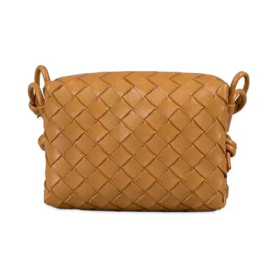 Bottega Veneta Women's Mini Loop Camera Bag "Beige"