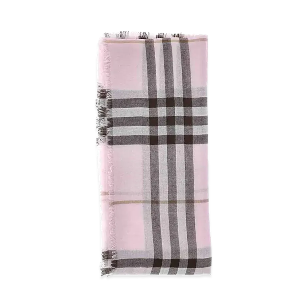 Burberry Women's Wool Scarf "Nude/Neutrals"