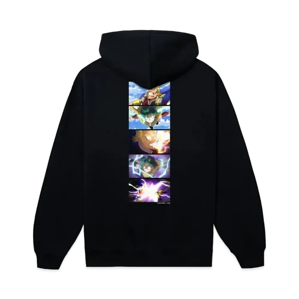 ANTI SOCIAL SOCIAL CLUB x MY HERO ACADEMIA Dark Might Hoodie "Black"