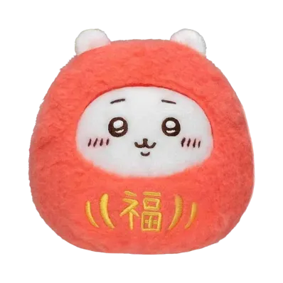 Gray Parka Service -Chikawa- It has become a chikawa daruma! Rorin getting up and spilling stuffed animal (Chikawa)