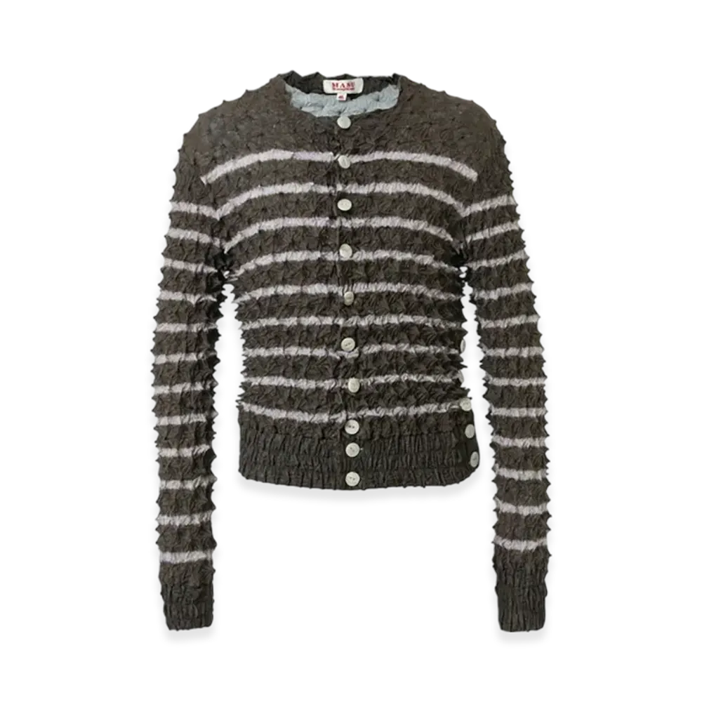 MASU Spiky Pablo Cardigan "Beige"
