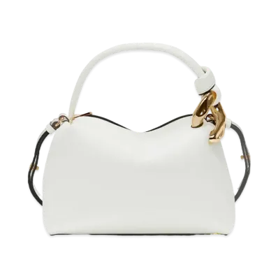JW ANDERSON Small Jwa Corner Bag - Leather Bag "Off White"