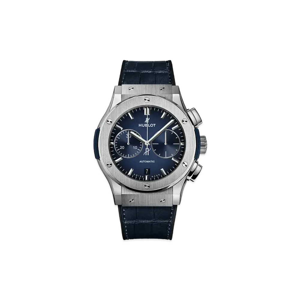 HUBLOT Classic Fusion Chronograph Titanium Deep Blue 45mm