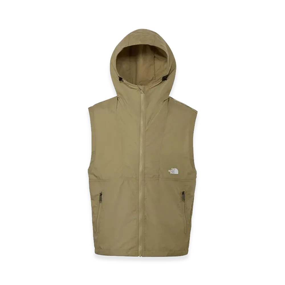 The North Face Compact Hooded Vest Unisex "Classic Khaki"