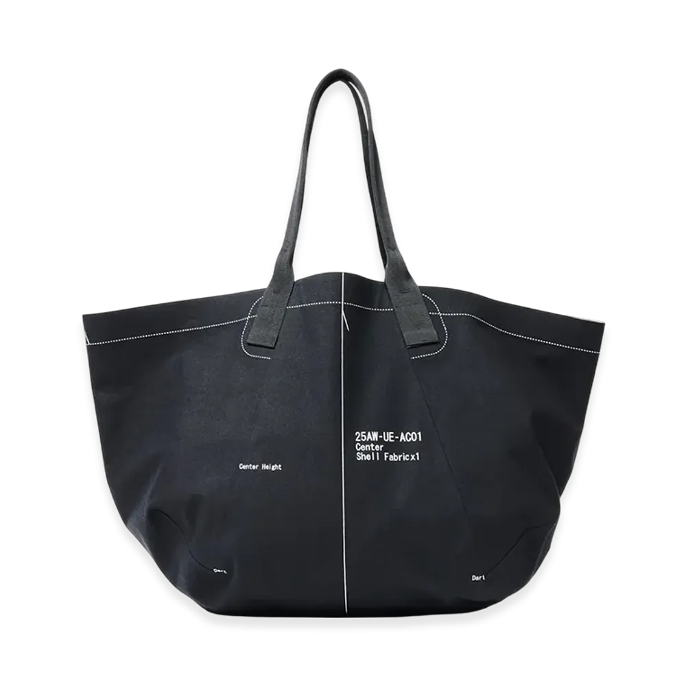 uniform experiment Map-Out Tote Bag "Black"