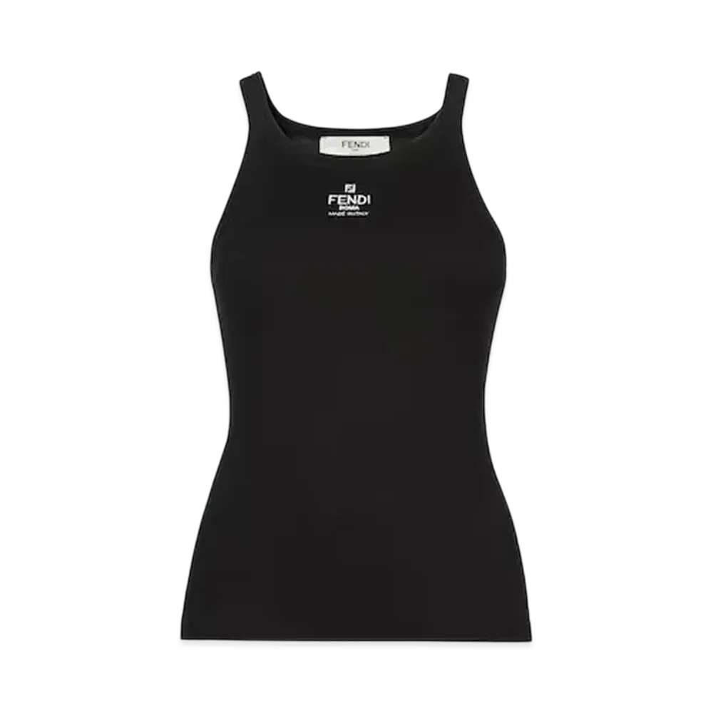 FENDI Women's Cotton Top "Black"
