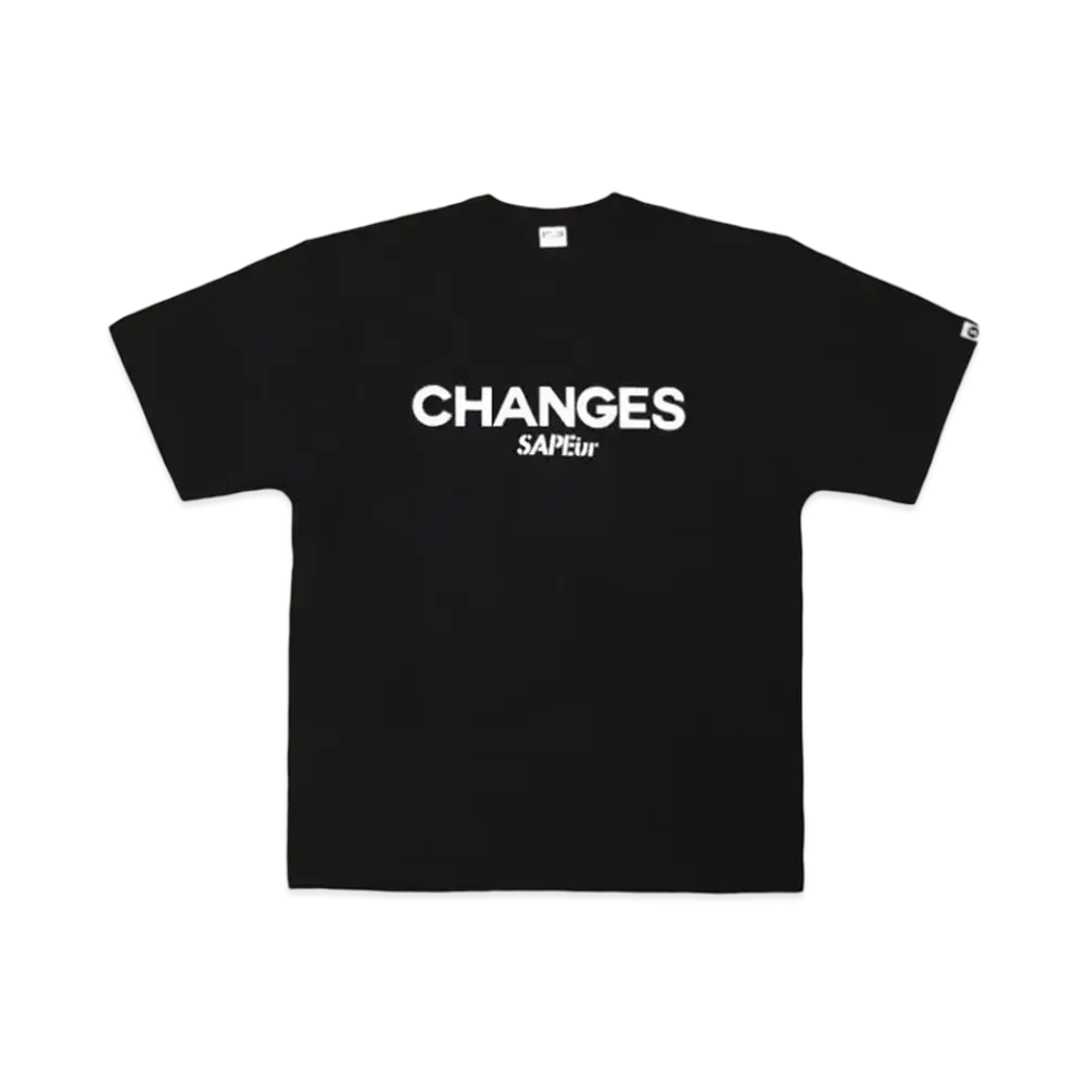 SAPEur Changes S/S Tee & Sox Set "Black"