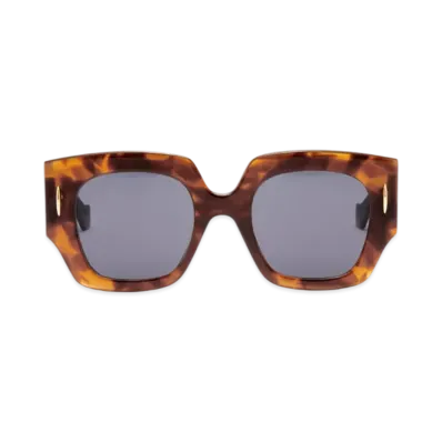 LOEWE Square Screen Sunglasses "Havana"